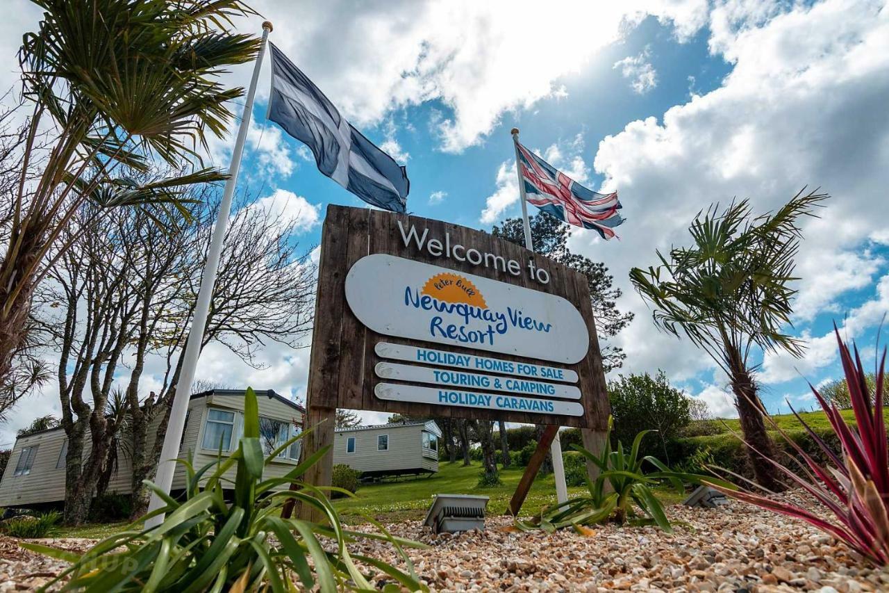 Newquay Bay Porth Caravan New Quay Exterior foto